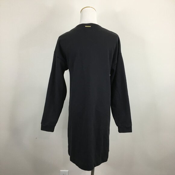 GYMSHARK Whitney Simmons Black Long Sleeve Open Front Cardigan Jacket - Picture 8 of 11